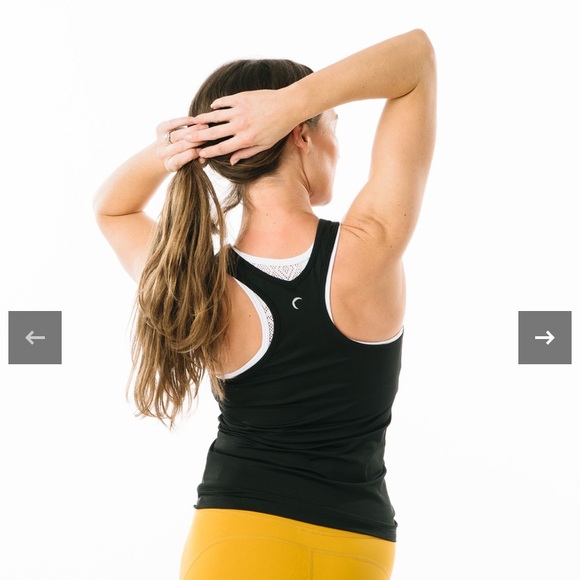 Black Classic Racer Tank - Picture 2 of 3